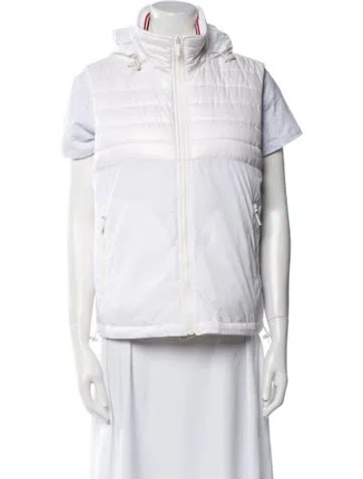 Pre-owned Thom Browne Down-filled Vest In White