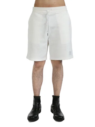 Thom Browne Drawstring-fastening Shorts In White