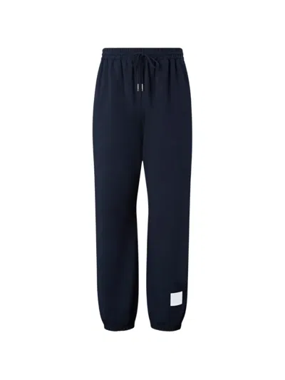 Thom Browne Drawstring-fastening Trousers In Blue