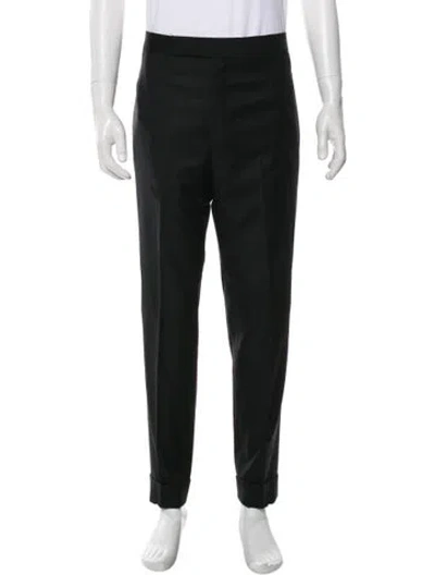 Pre-owned Thom Browne Dress Pants In Black