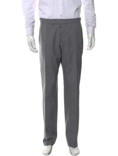 Pre-owned Thom Browne Dress Pants In Gray