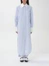 Thom Browne Chemisier Dress In Blue