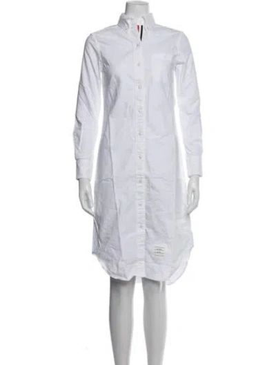 Pre-owned Thom Browne Dress W/ Tags In White