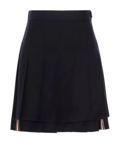 THOM BROWNE THOM BROWNE PLEATED MINI SKIRT