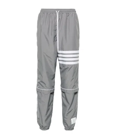 THOM BROWNE THOM BROWNE 4-BAR STRIPE DETAILED TRACK TROUSERS