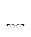 Thom Browne Oval-frame Glasses In Transparent