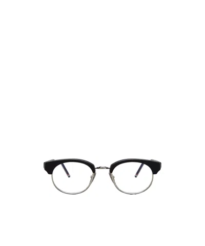 THOM BROWNE OVAL-FRAME GLASSES