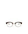 Thom Browne Elliptical Frame Flat Mirror In Black