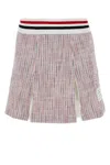 Thom Browne Mini Box Pleated Skirt