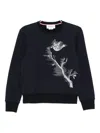 Thom Browne Besticktes Sweatshirt In Blue