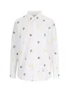 THOM BROWNE EMBROIDERY DETAIL SHIRT