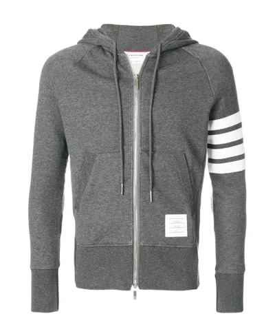 THOM BROWNE THOM BROWNE 4-BAR STRIPED ZIPPED JACKET
