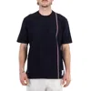Thom Browne Signature Stripe Crewneck T-shirt