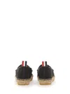 Thom Browne Women Espadrille Penny Varsity In Black
