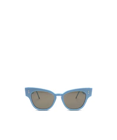 Thom Browne Eyewear Cat-eye Frame Sunglasses In Gray