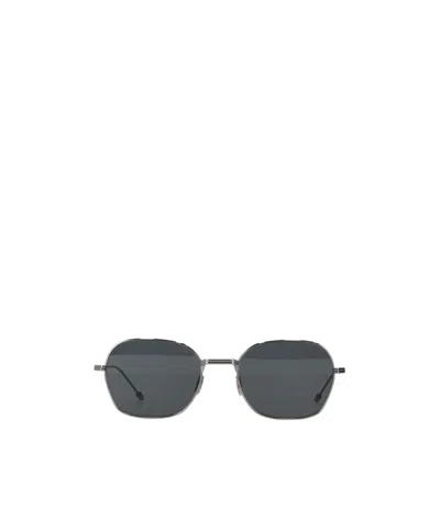 Thom Browne Eyewear Geometric Frame Sunglasses In Gray