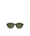 Thom Browne Eyewear Oval Frame Sunglasses In Brown