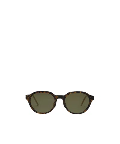 Thom Browne Eyewear Oval Frame Sunglasses