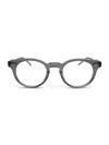 Thom Browne Full Frame Plain Mirror In Gray