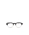 Thom Browne Eyewear Round Frame Glasses In Black