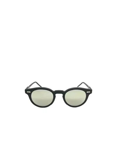 Thom Browne Eyewear Round Frame Sunglasses In Multicolor