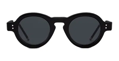 Thom Browne Sunglasses In Shiny Black