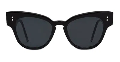Thom Browne Sunglasses In Shiny Black
