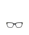 Thom Browne Eyewear Square Frame Glasses In Black