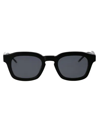 Thom Browne Eyewear Square Frame Sunglasses In Black