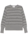 Thom Browne Fair Isle Float Jacquard Cashmere Sweater In Multi
