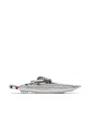 Thom Browne Brosche Mit Federmotiv In Metallic