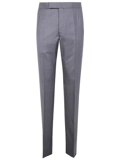 Thom Browne Fit 1 Back Strap Trouser In Grey