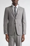 Thom Browne Fit 1 Super 120s Wool Sport Coat In Gray