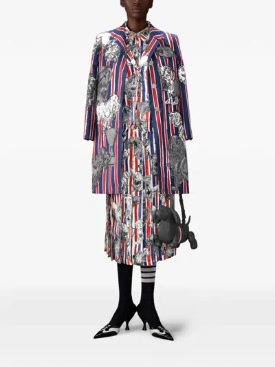 Thom Browne Fit 3 High Armhole Sportcoat In Multi