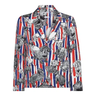 Thom Browne Fit 3 High Armhole Sportcoat In Multi