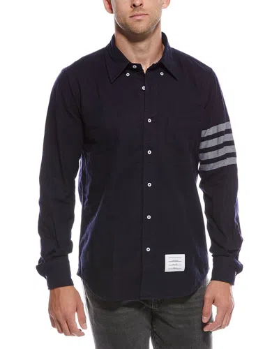 THOM BROWNE FLANNEL 4-BAR SHIRT