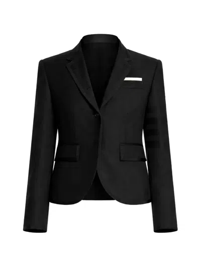 Thom Browne Fit 1 Classic Sport Coat In Black