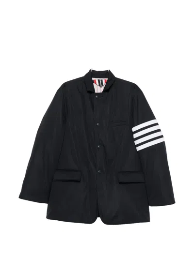 THOM BROWNE FLAP-POCKET STRIPE JACKET