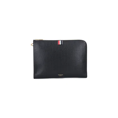 THOM BROWNE THOM BROWNE FLAT POUCH