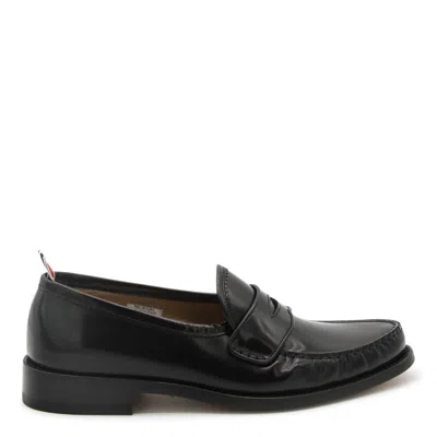 Thom Browne Flat Shoes In Black