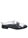 Thom Browne Flats In White