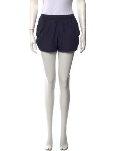 Pre-owned Thom Browne Flyweight Running Mini Shorts In Blue