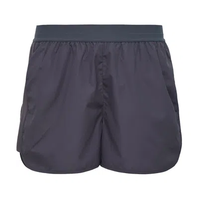 Thom Browne Flyweight Tech 4-bar Running Shorts Women In Blue