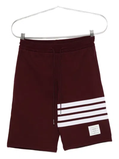 Thom Browne Four-stripe Cotton Shorts