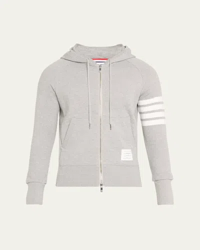 THOM BROWNE FOUR-STRIPE HOODIE SWEATSHIRT