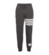 Thom Browne Classic Loopback 4-bar Sweatpants In Gray