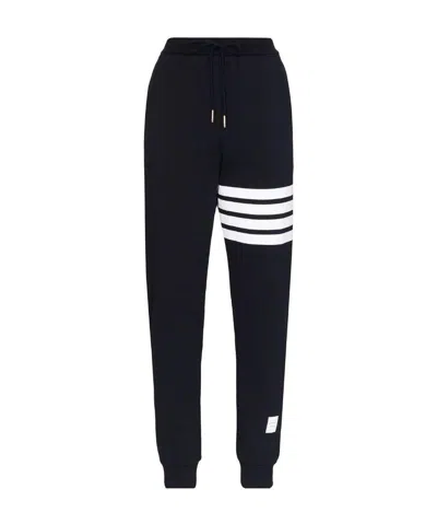 THOM BROWNE FOUR STRIPED SWEATPANTS