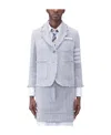 Thom Browne Four-striped Wool Suit Jacket With Four Stripes In Blue