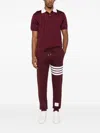 Thom Browne Four-stripes Cotton Track Pants
