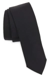 Thom Browne Four-bar Tie In Black